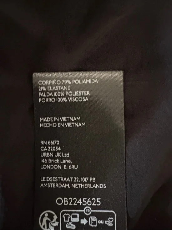 Maeve by Anthropologie Pleated Mini Dress Black Onyx Size Large NWT - Picture 7 of 9